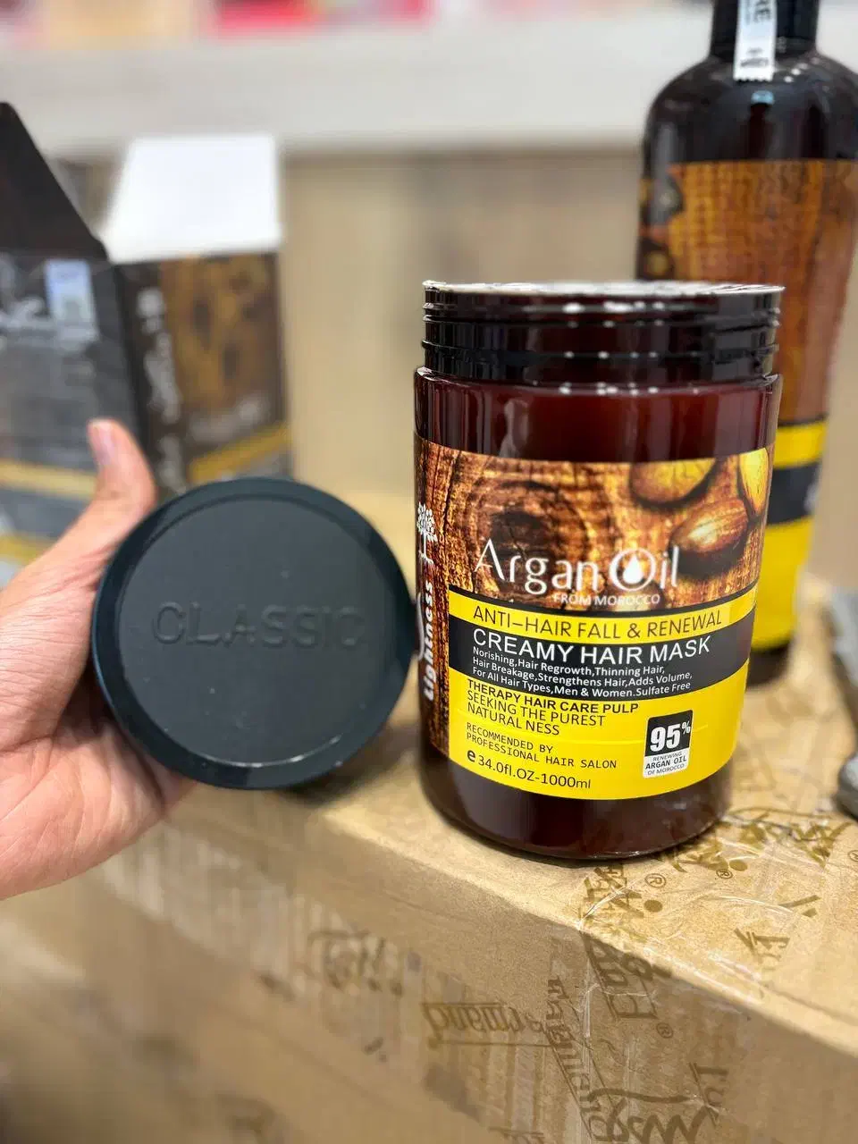 ماسک و شامپو لایتنس آرگان|آرایشی، بهداشتی، درمانی|مشهد, عیدگاه|دیوار