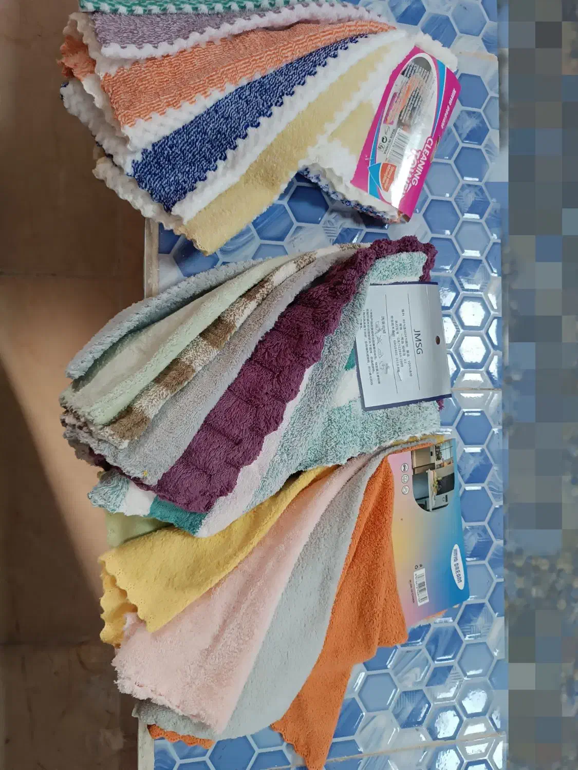 دستمال ست 5تایی آشپزخونه|سفره، حوله، دستمال آشپزخانه|کرمان, |دیوار