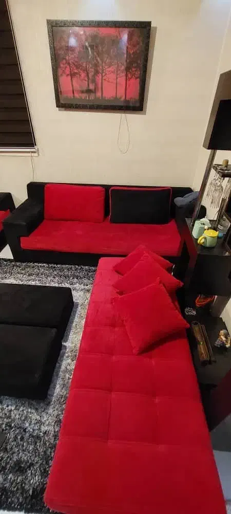 مبل ۷نفره راحتی ومیز بار|مبلمان خانگی و میز عسلی|تهران, پرستار|دیوار