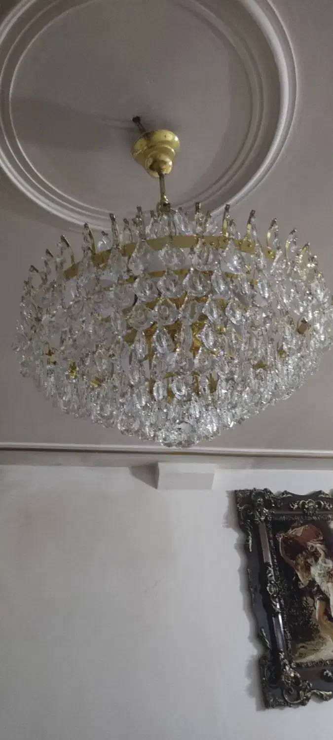 لوستر|لوستر و چراغ آویز|قرچک, باقرآباد|دیوار