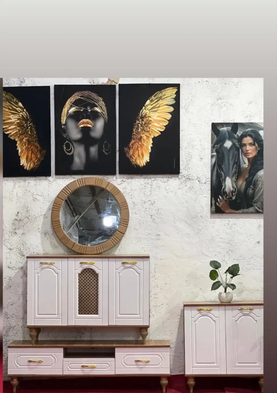 جدیداینه کنسول|آینه|ساری, |دیوار