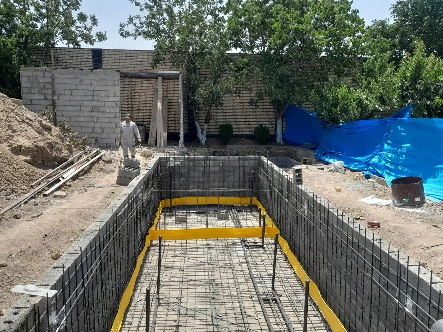 آرماتوربندی استخر|خدمات پیشه و مهارت|شهریار, شهریار|دیوار