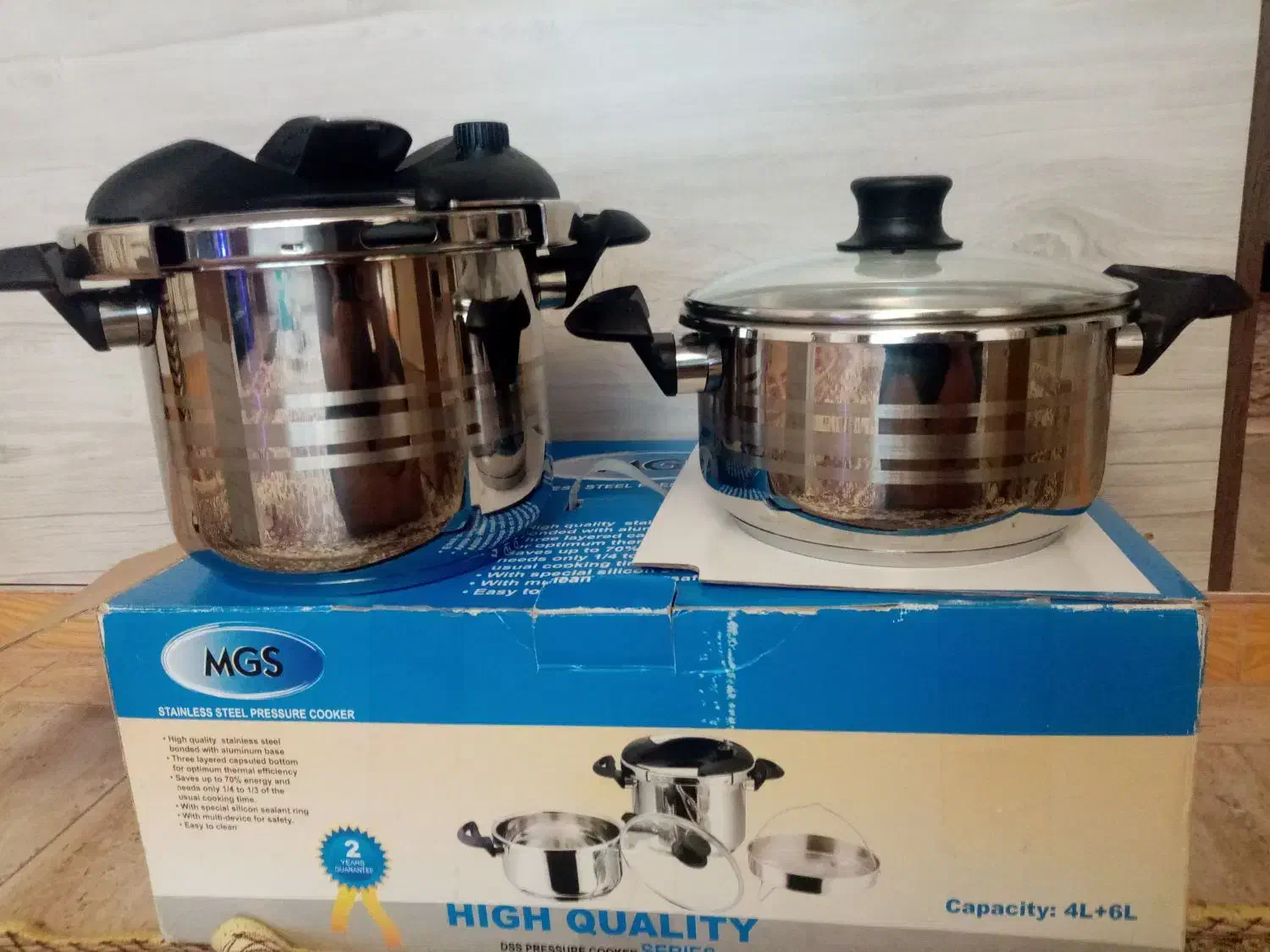 زودپز دوقلو|ظروف پختوپز|کرج, کوی امامیه|دیوار