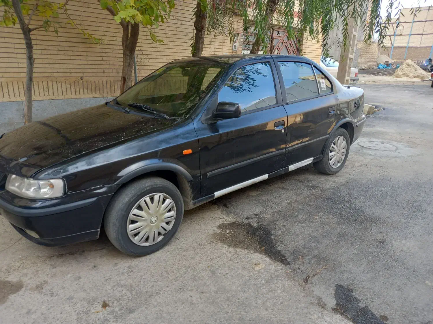 سمند مشکی 82 بیرنگ|خودرو سواری و وانت|الیگودرز, |دیوار