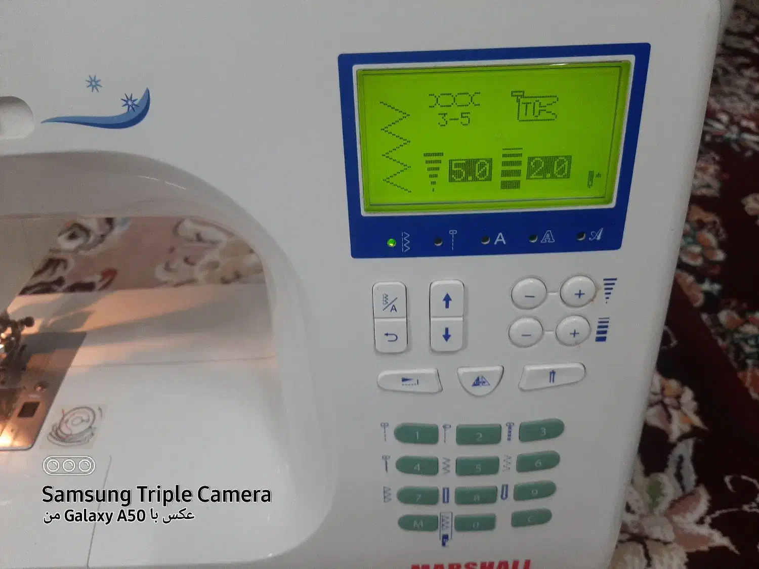 چرخ خیاطی دیجیتال مارشال مدل 7500A|چرخ خیاطی و ریسندگی|کوهپایه, |دیوار