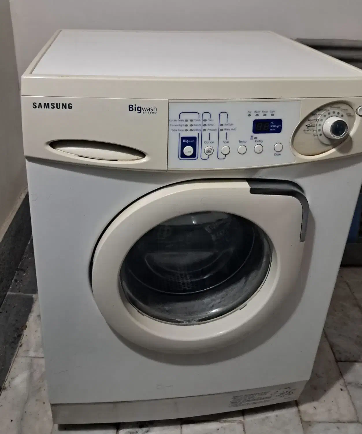 ماشین لباسشویی سامسونگ SW1050 اورجینال 7.5 کیلویی|ماشین لباسشویی و خشک‌کن لباس|ساری, |دیوار