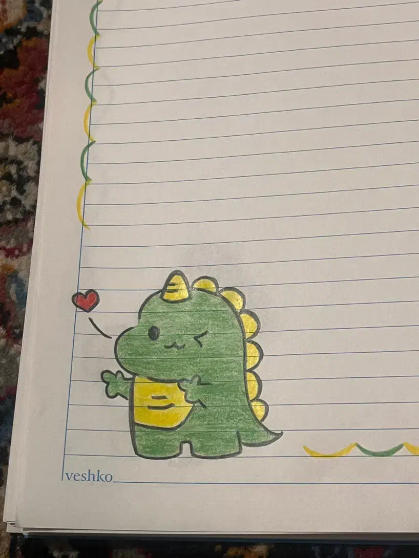 نقاشی حاشیه دفتر|لوازم التحریر|بندرعباس, |دیوار