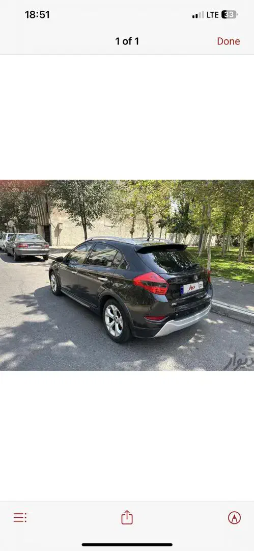 برلیانس کراس موتور بزرگ 1650|خودرو سواری و وانت|تهران, مجیدیه|دیوار