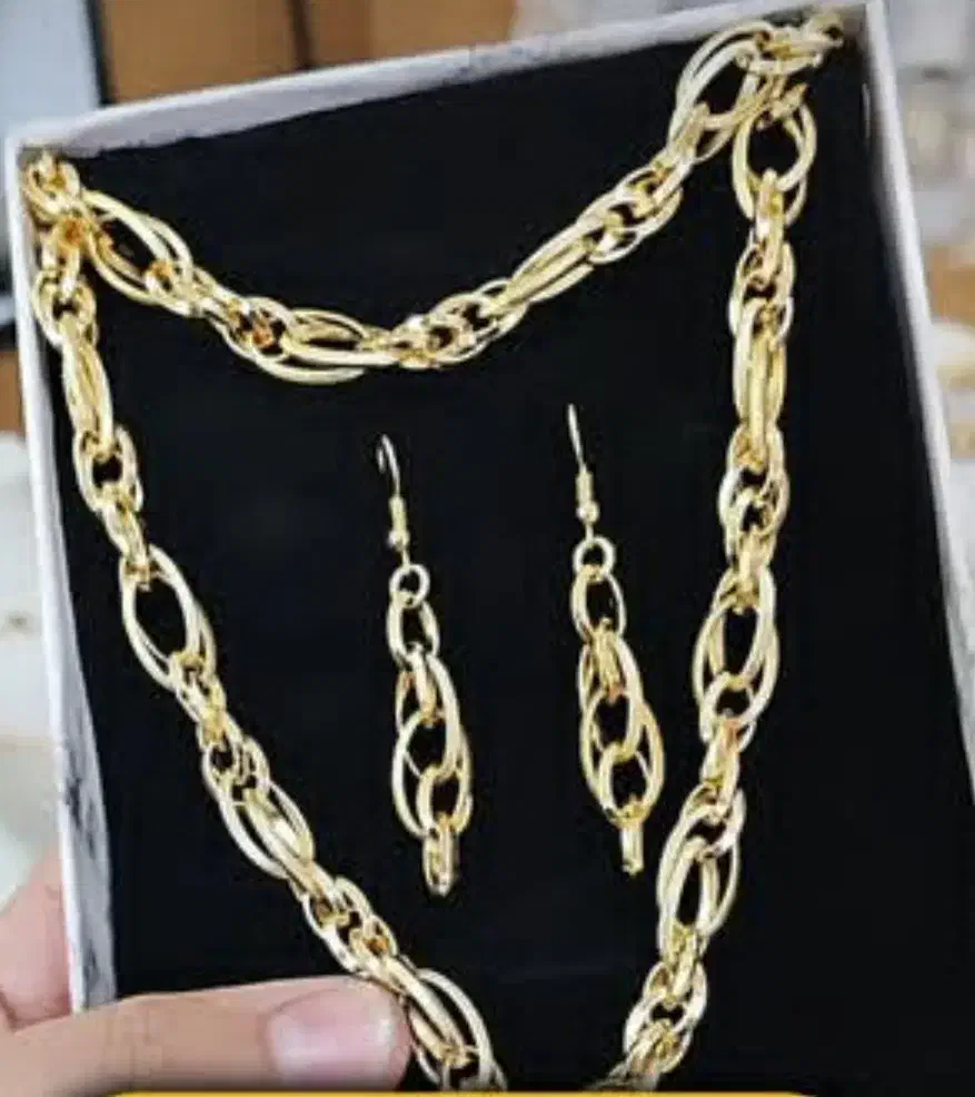 یک سرویس ست مجلسی اپل دست بند گوشواره وگردنبند|بدلیجات|فردوسیه, |دیوار