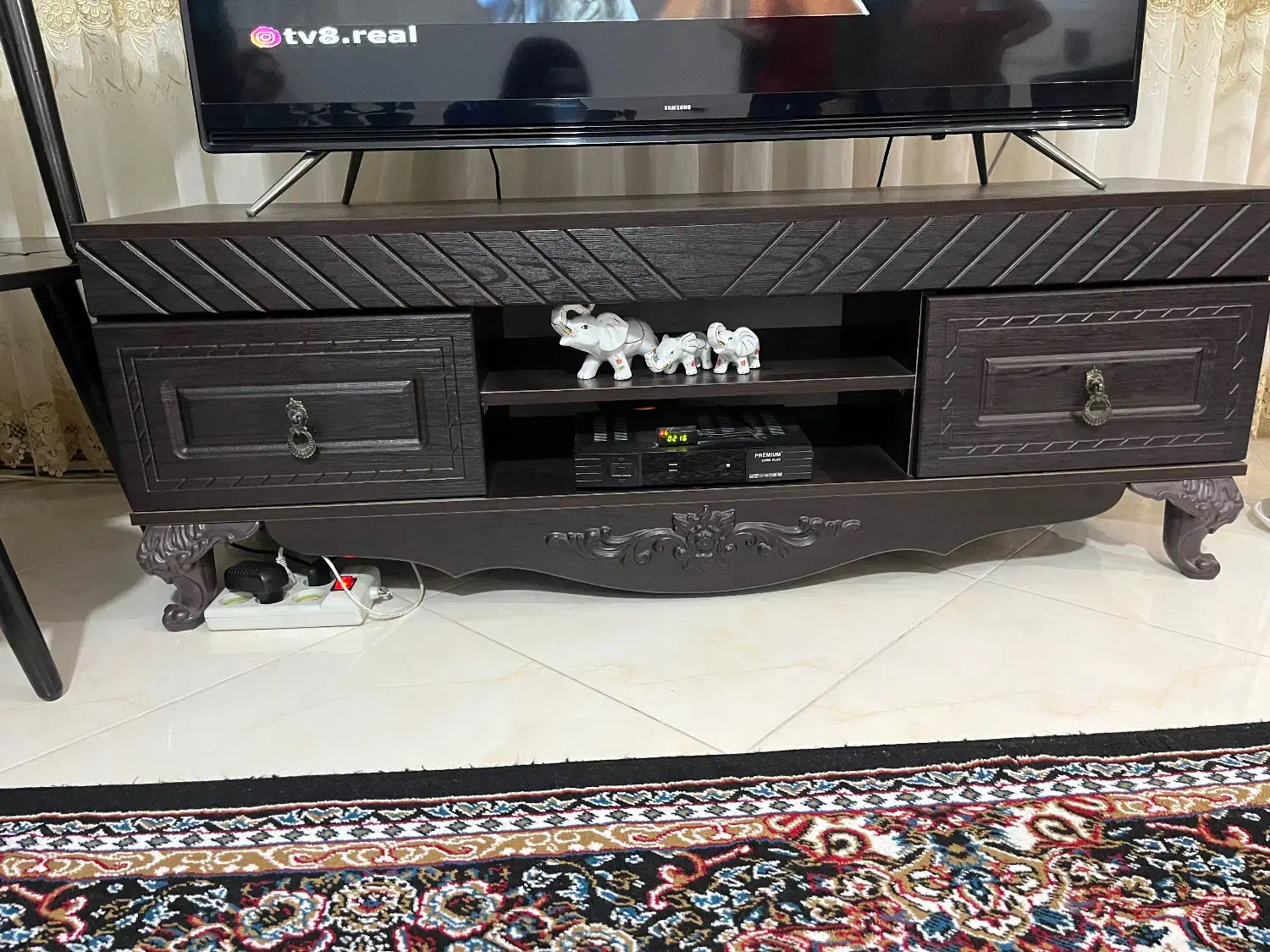 میز تلویزیون چوبی|میز تلویزیون|پرند, فاز ۶|دیوار