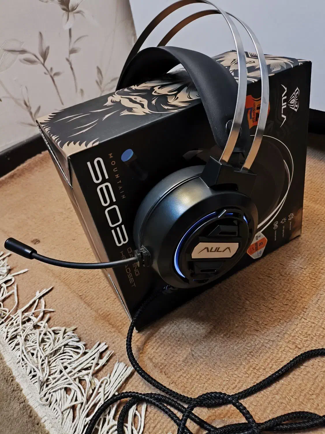 هدست گیمینگ aula s603|قطعات و لوازم جانبی رایانه|اصفهان, عباس‌آباد|دیوار