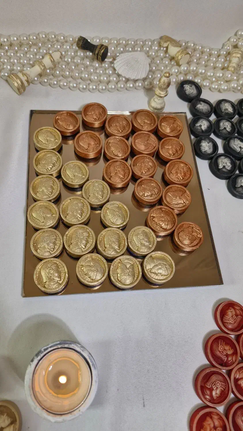 مهره تخته نرد و شطرنج پلی استر|کلکسیون و سرگرمی|پیرانشهر, |دیوار