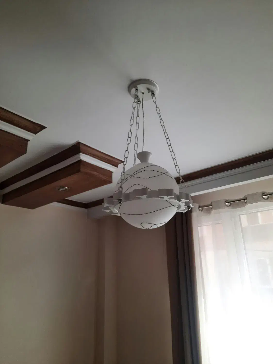 لوستر طرح خورشید|لوستر و چراغ آویز|پرند, فاز ۶|دیوار