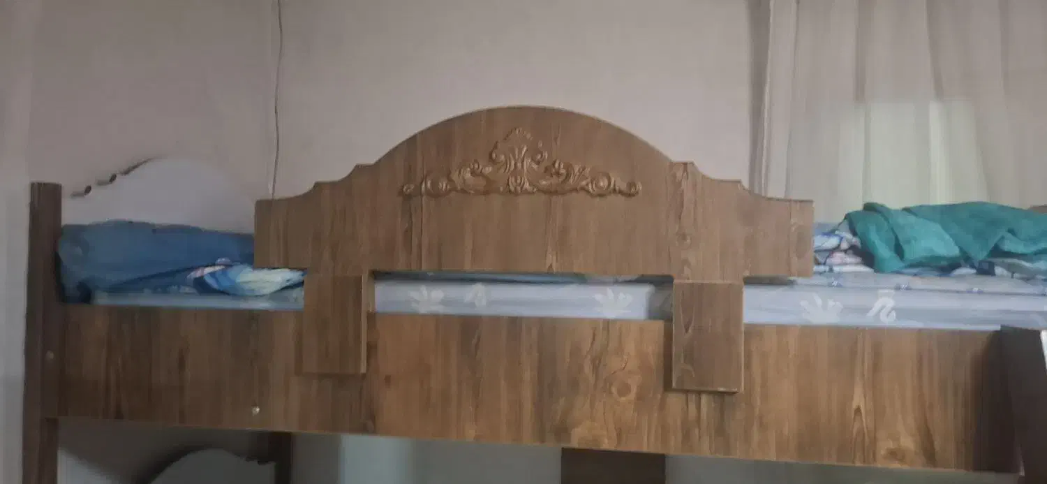 تخت دوطبقه|تخت و سرویس خواب|آستانه اشرفیه, |دیوار