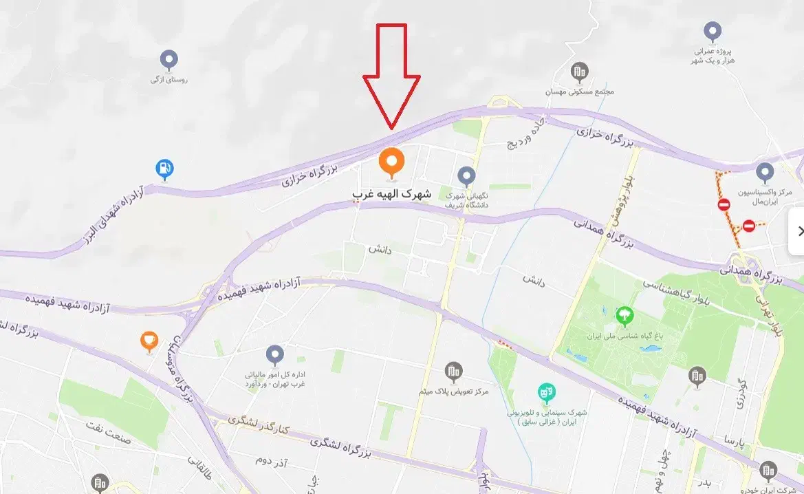 فروش ۴۵۶ متر زمین در شهرک الهیه غرب منطقه ۲۲|فروش زمین و ملک کلنگی|تهران, شهرک الهیه غرب|دیوار