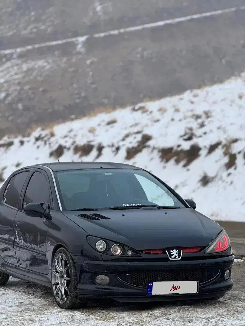 ۲۰۶ مشکی تیپ ۵ لوازمی|خودرو سواری و وانت|کرج, شهرک فهمیده|دیوار