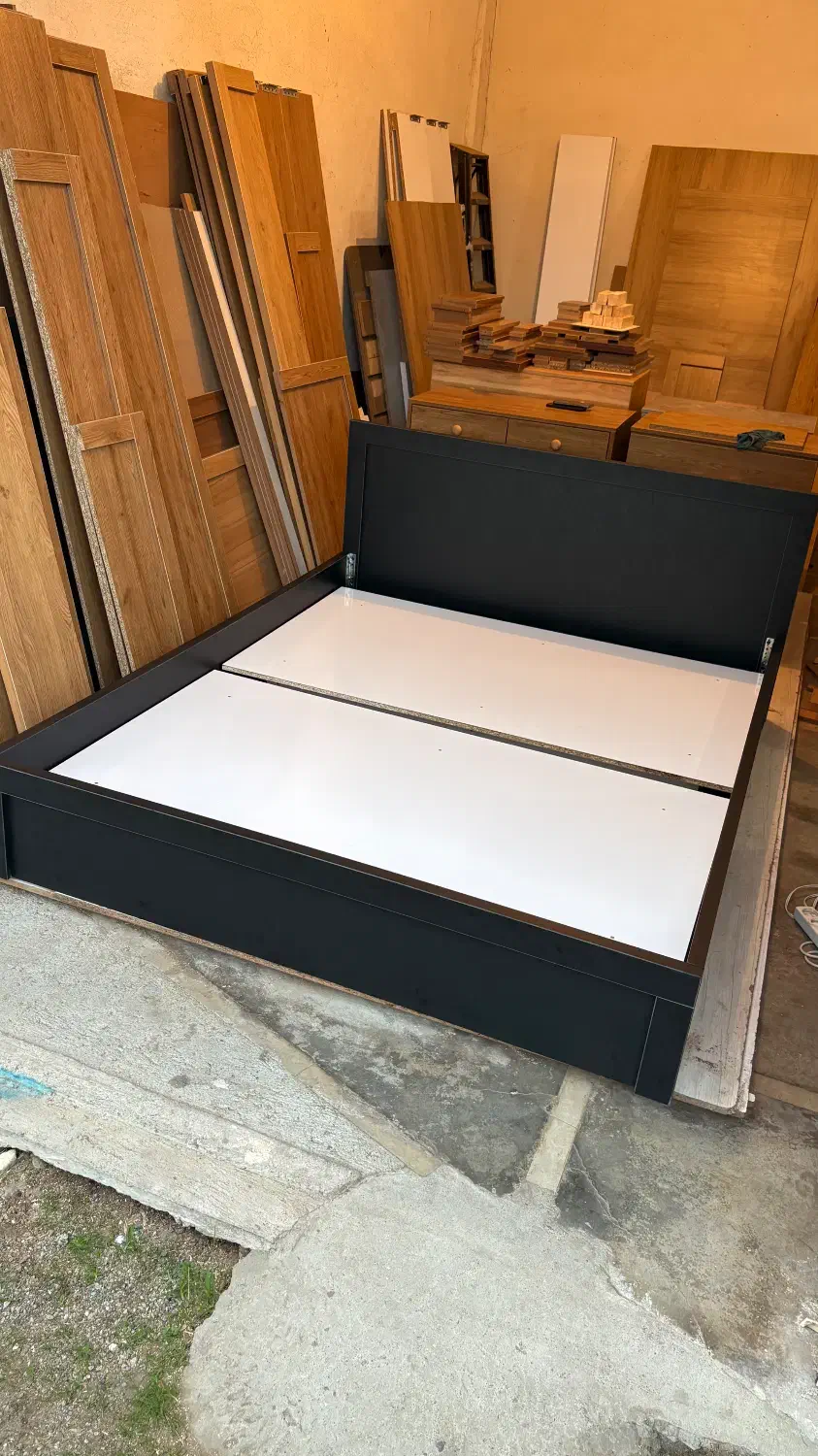 تخت دونفره با کفی|تخت و سرویس خواب|تنکابن, |دیوار