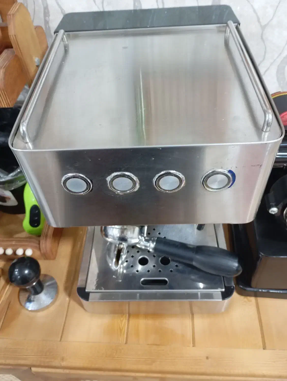 دستگاه اسپرسو نیمه صنعتی بارنی ۲۰بار|سماور، چای‌ساز، قهوه‌ساز|آبادان, |دیوار