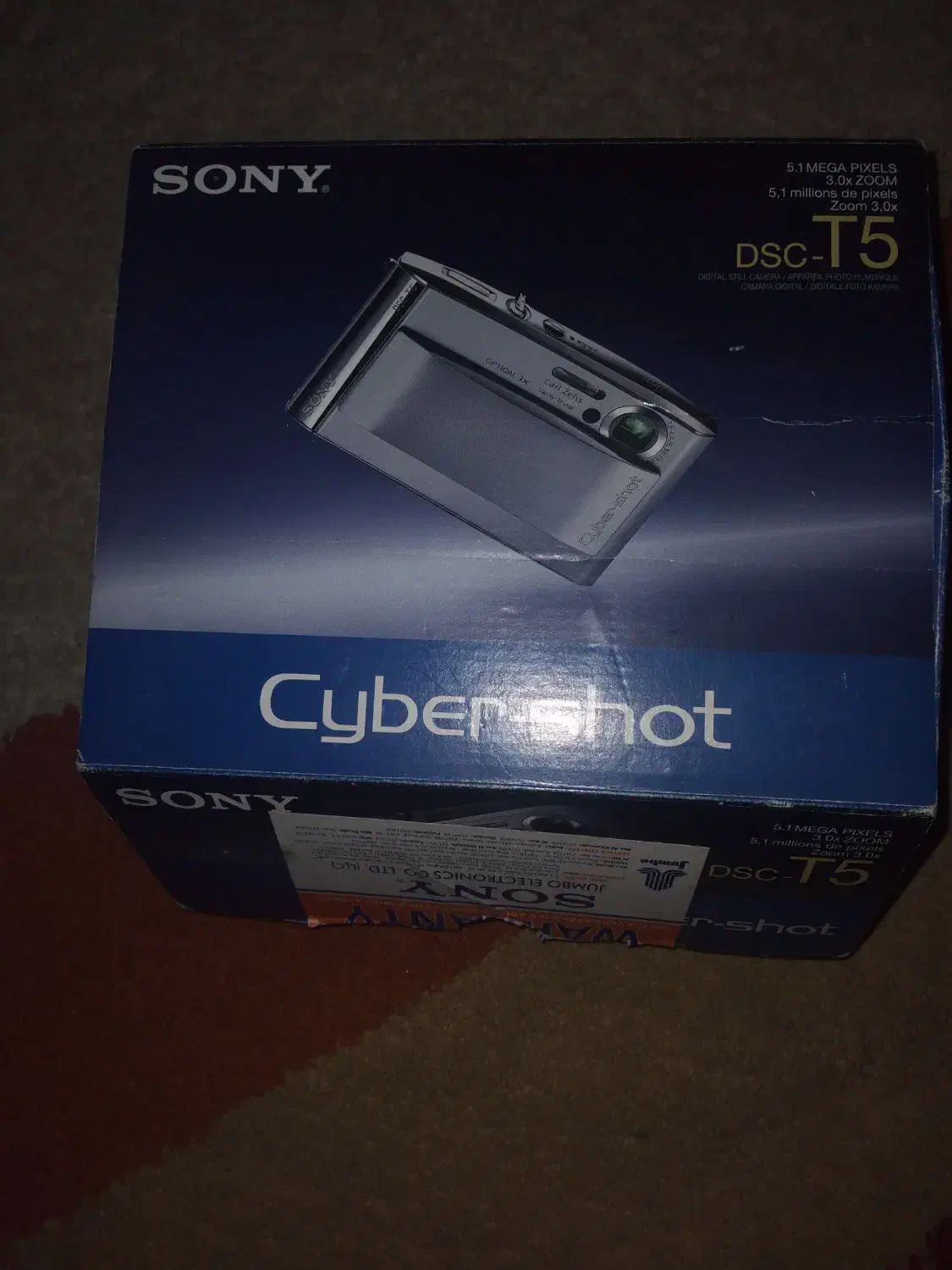 دوربین اصل سونی cyber-shot dsc-t5|دوربین عکاسی و فیلمبرداری|تهران, ونک|دیوار
