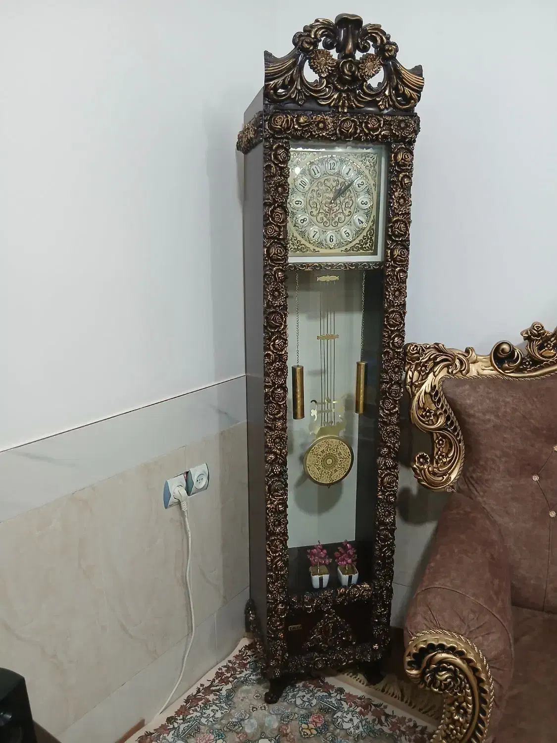 میز تلویزیون ساعت ایستاده وبوفه|بوفه، ویترین، کنسول|مهاباد (آذربایجان غربی), |دیوار