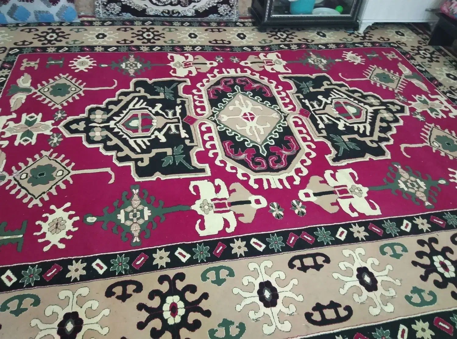 ۲عددفرش۱۲متری فروشی|فرش|تربت جام, جلگه موسی آباد|دیوار