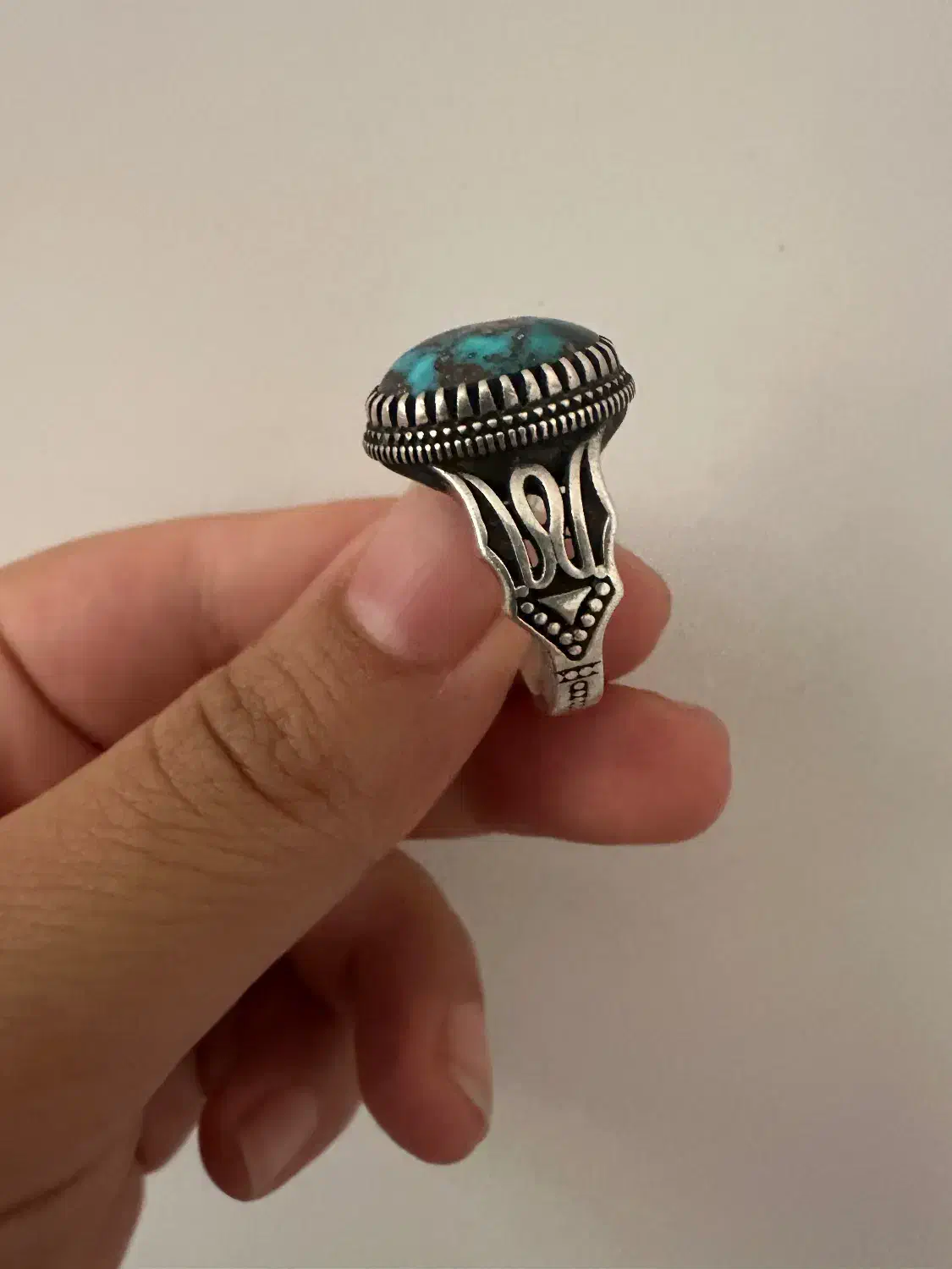 انگشتر فیروزه اصل|جواهرات|یزد, |دیوار