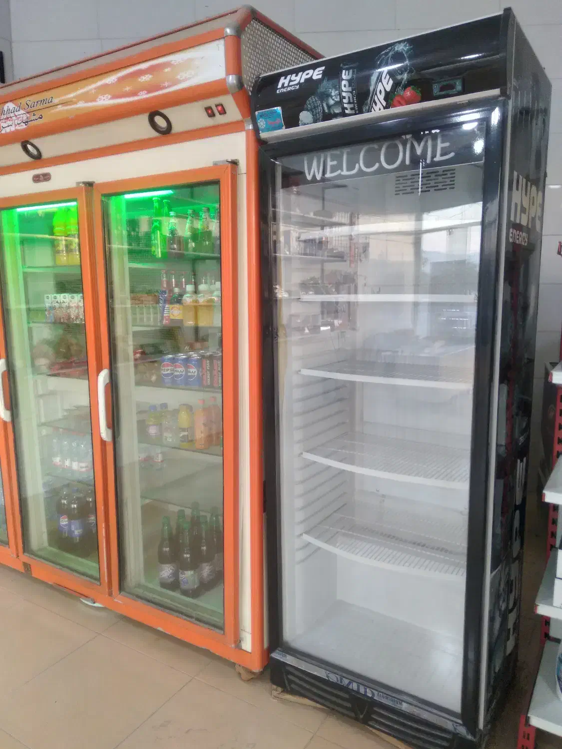 فروش یخچال و قفسه فروشگاهی|فروشگاه و مغازه|نورآباد ممسنی, |دیوار