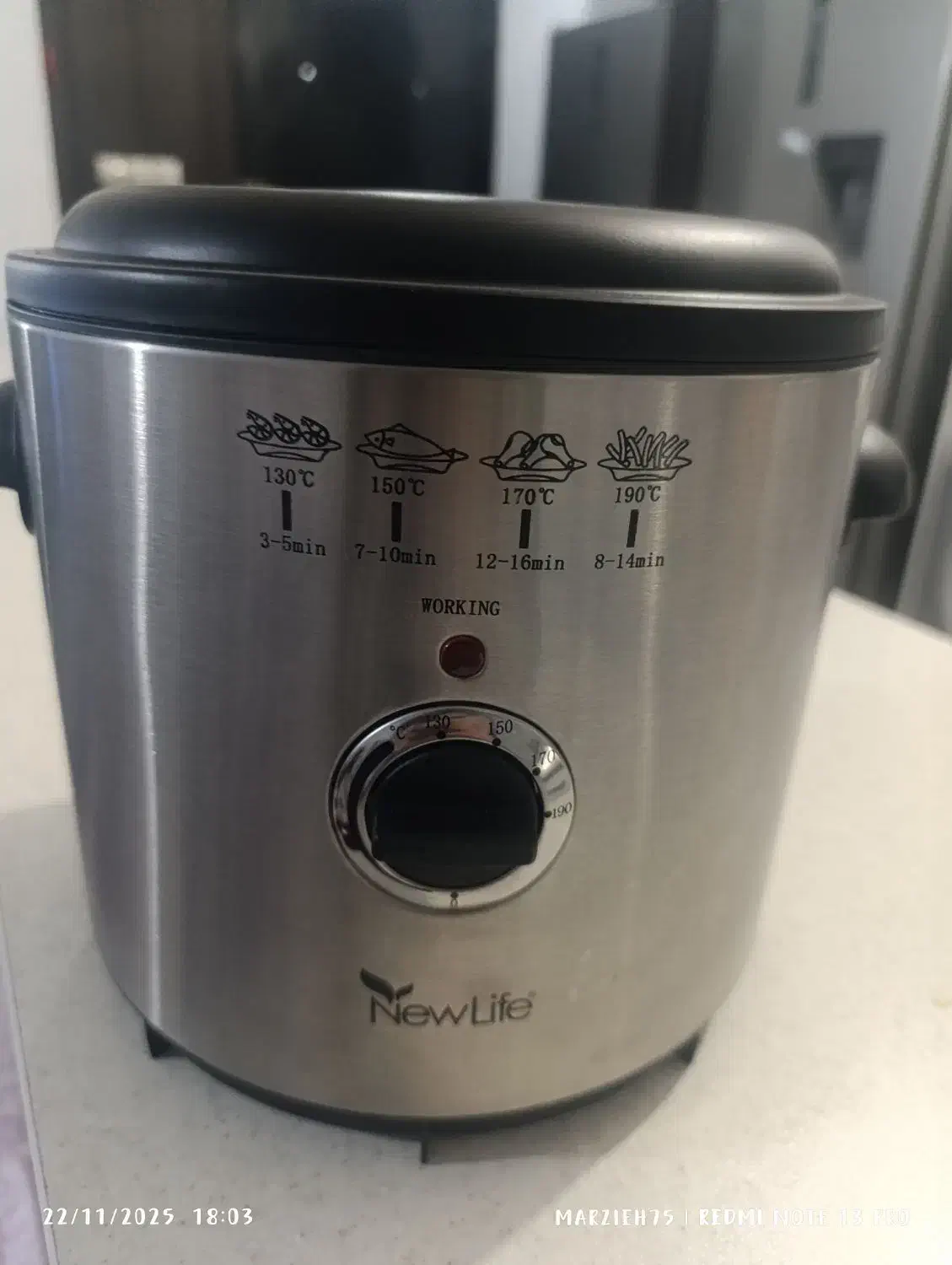 سرخ کن نیولایف|اجاق گاز و لوازم برقی پخت‌وپز|محمدیه-قزوین, |دیوار