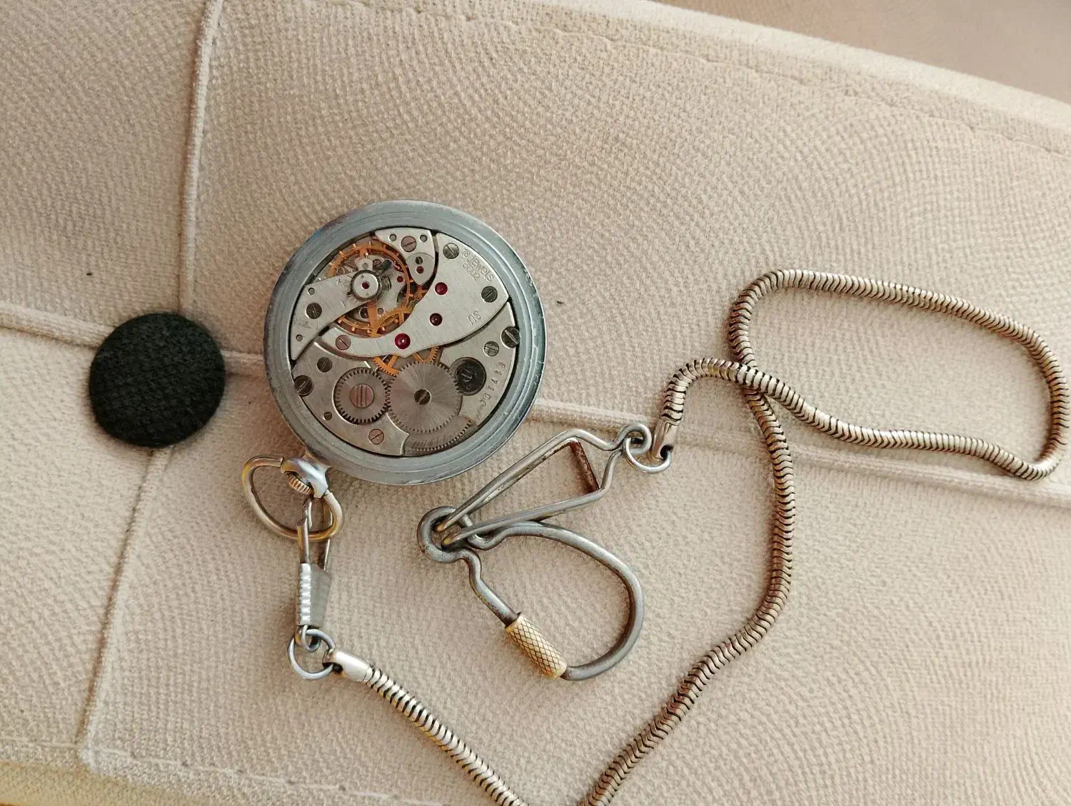 ساعت جیبی کوکی قدیمی روسی اصل|کلکسیون اشیاء عتیقه|سبزوار, دانشگاه آزاد|دیوار