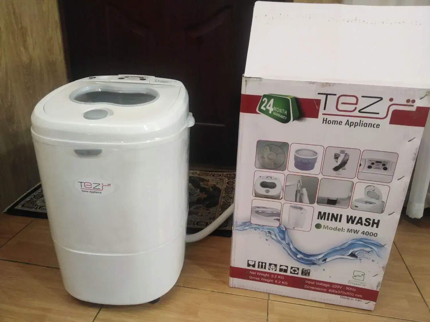 مینی واش و کتونی شور تز|ماشین لباسشویی و خشک‌کن لباس|مشهد, رسالت|دیوار