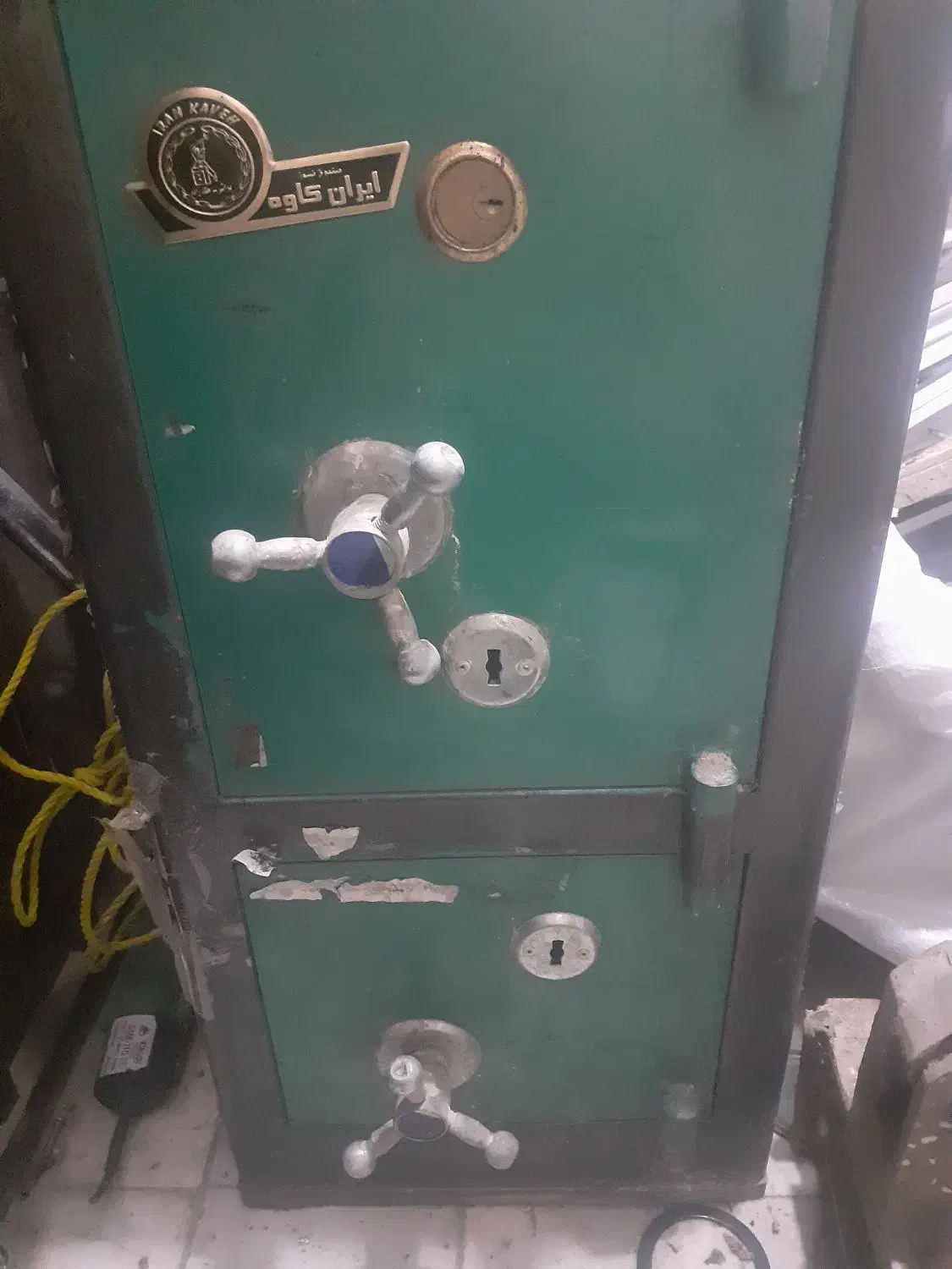 گاو صندوق دو طبقه نسوز|ابزارآلات|اقبالیه, |دیوار