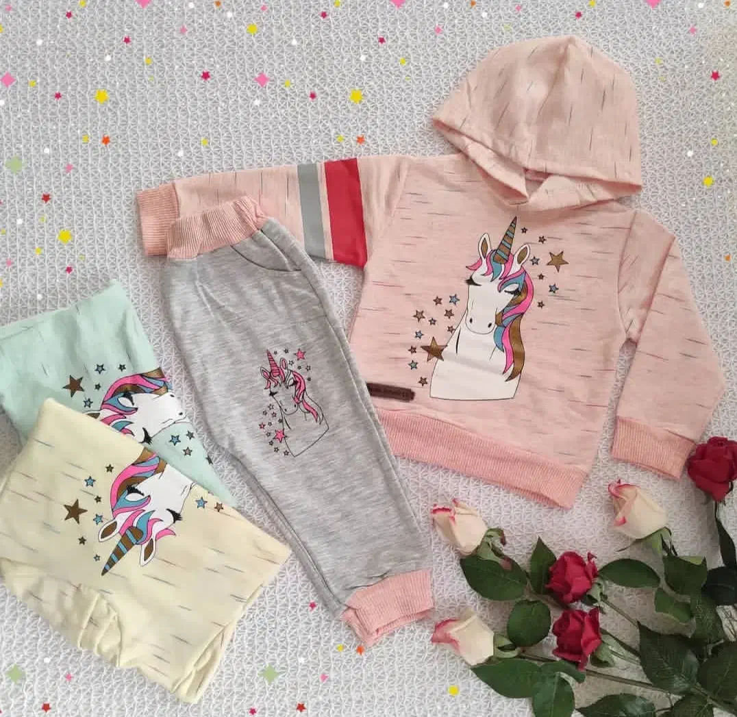 ۲ دست بلوز شلوار( نو)|کفش و لباس بچه|قزوین, |دیوار