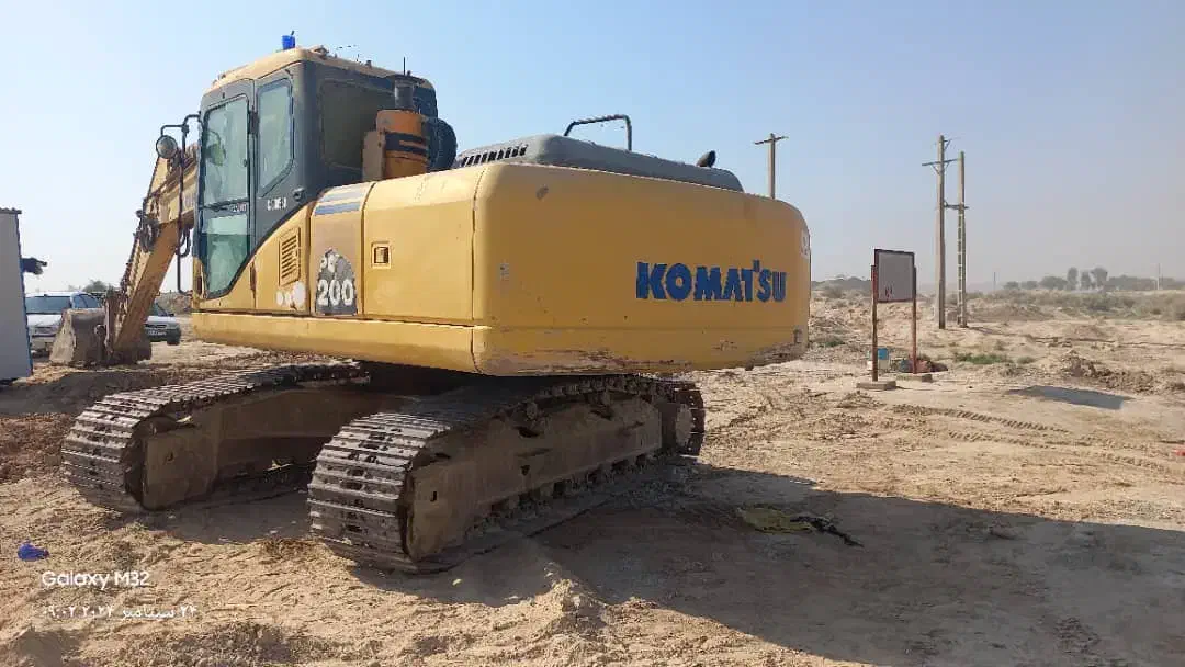 بیل میکانیکی کوماتسو پی سی ۲۰۰خط ۷|ماشینآلات صنعتی|رامشیر, |دیوار