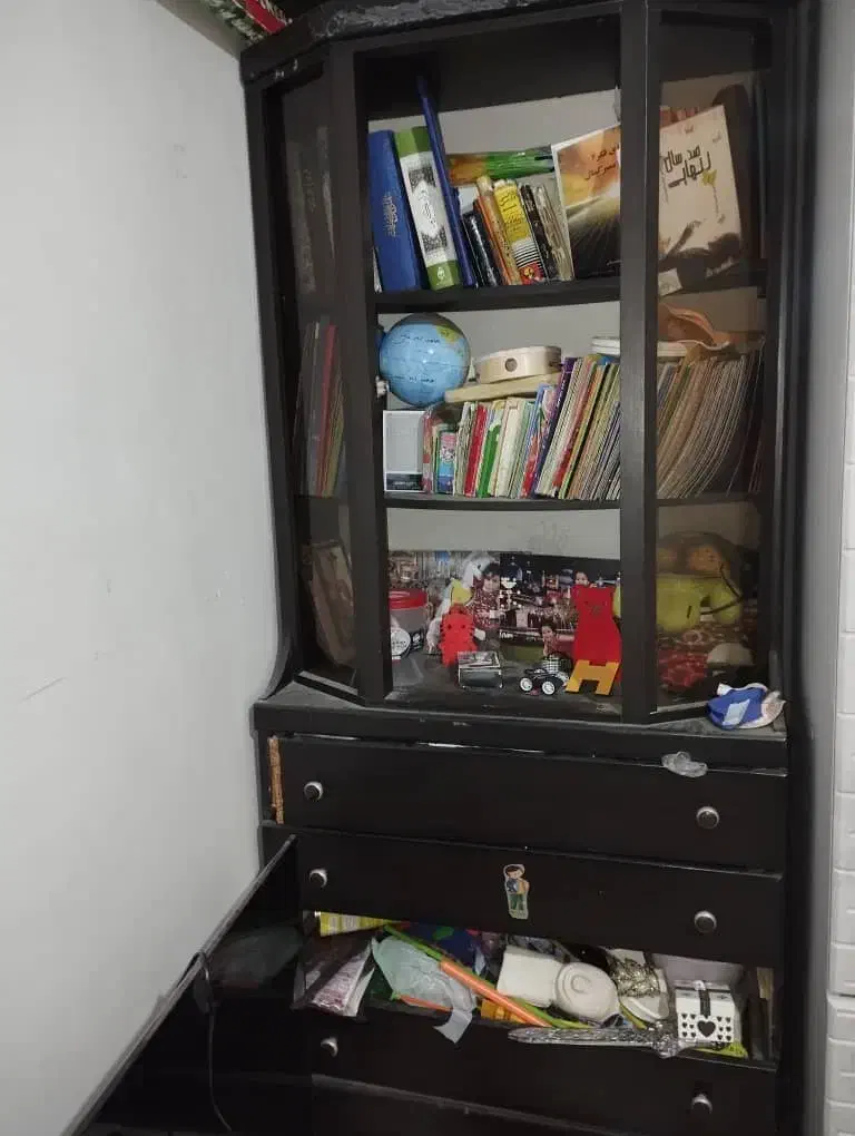 بوفه کشو دار فروشی|بوفه، ویترین، کنسول|شیراز, قلعه نو|دیوار