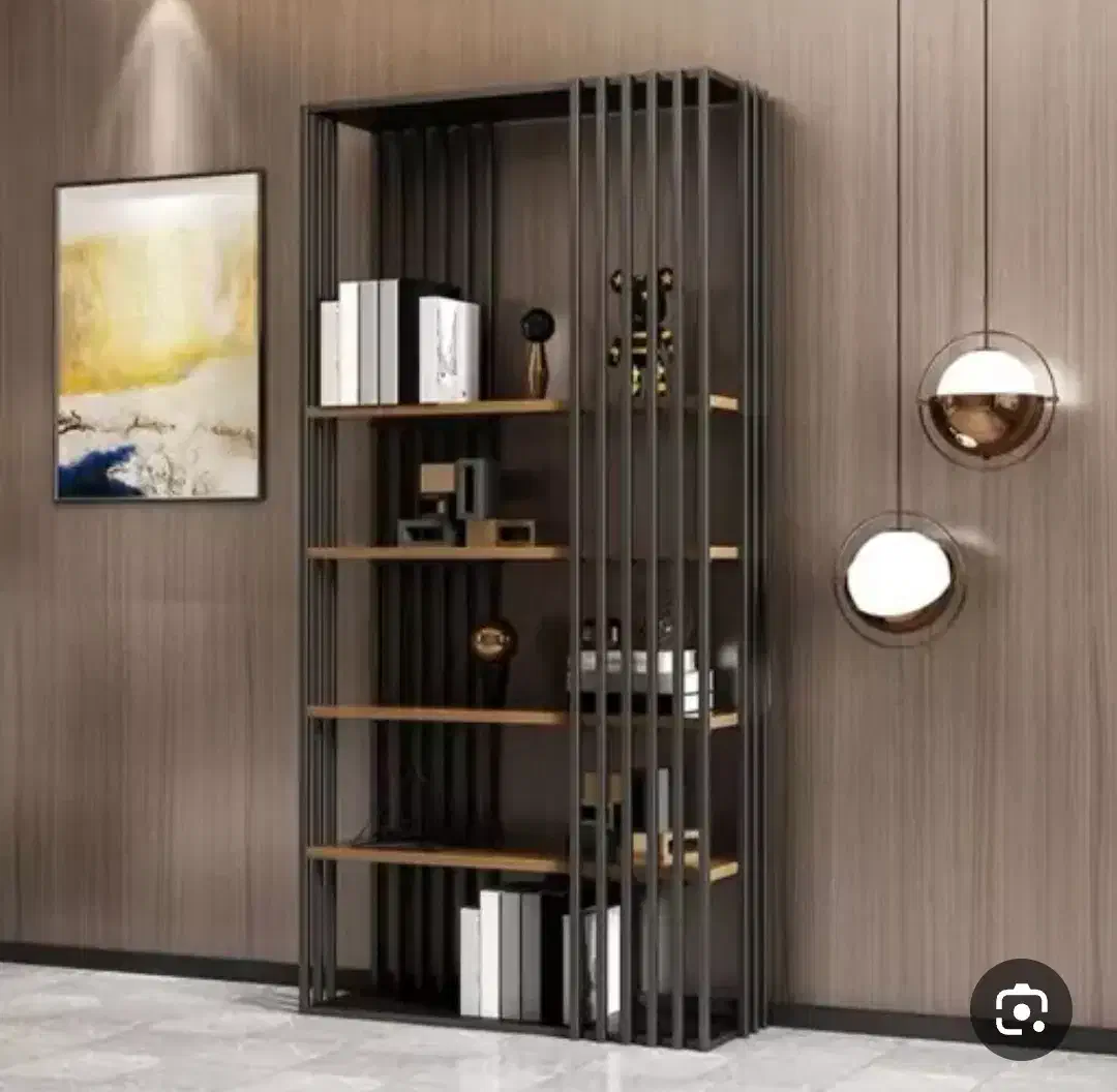 کتابخانه قفسه نو|کتابخانه، شلف، قفسههای دیواری|شاهینشهر, شهرک هشت بهشت|دیوار