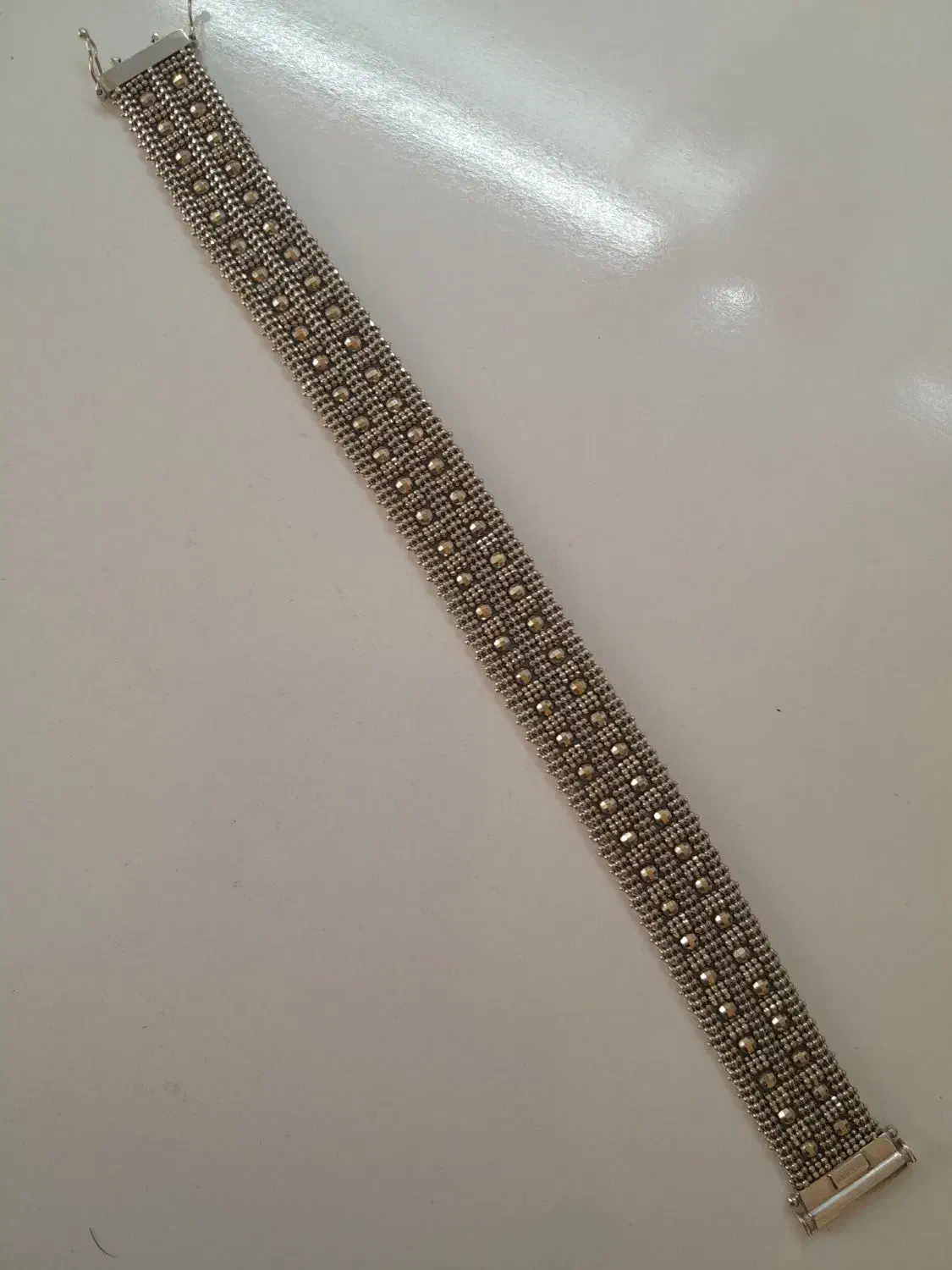 دستبند سوئیسی ،طلا سفید|جواهرات|اراک, |دیوار