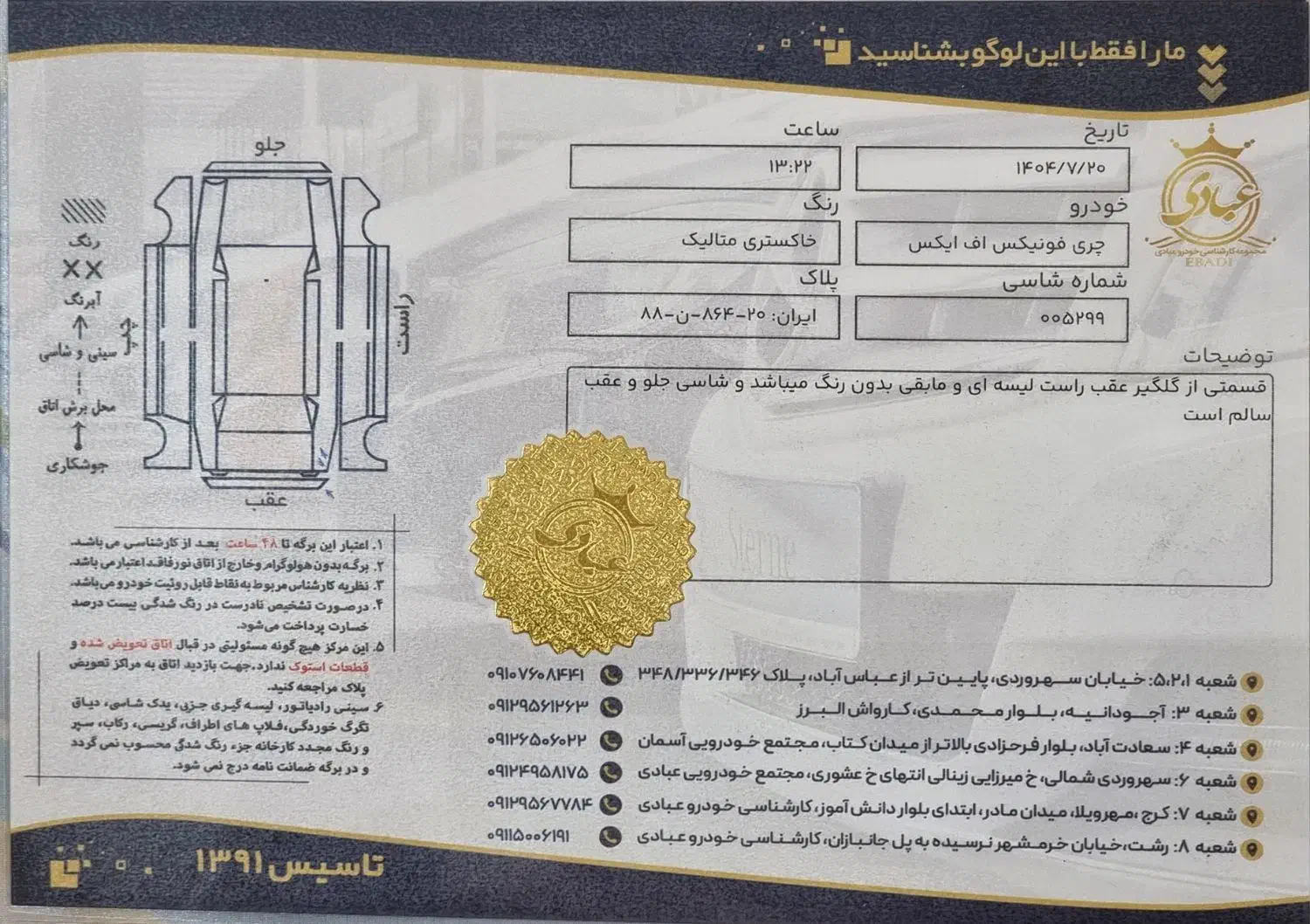 فونیکس fx  پیانویی ۱۴۰۲|خودرو سواری و وانت|تهران, سعادت‌آباد|دیوار