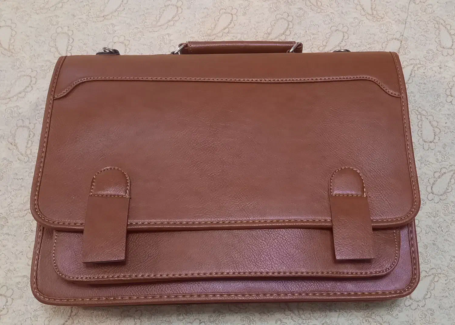 کیف اداری چرم مصنوعی باکیفیت - رنگ قهوه ای|کیف، کفش، کمربند|مراغه, |دیوار