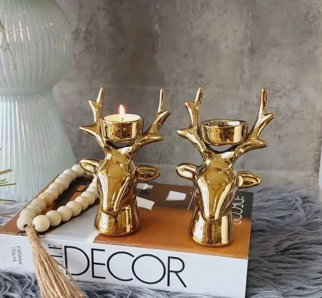 جاشمعی گوزن طلایی کاملاً نو|زیورآلات و اکسسوری|فردیس, سرحد آباد|دیوار