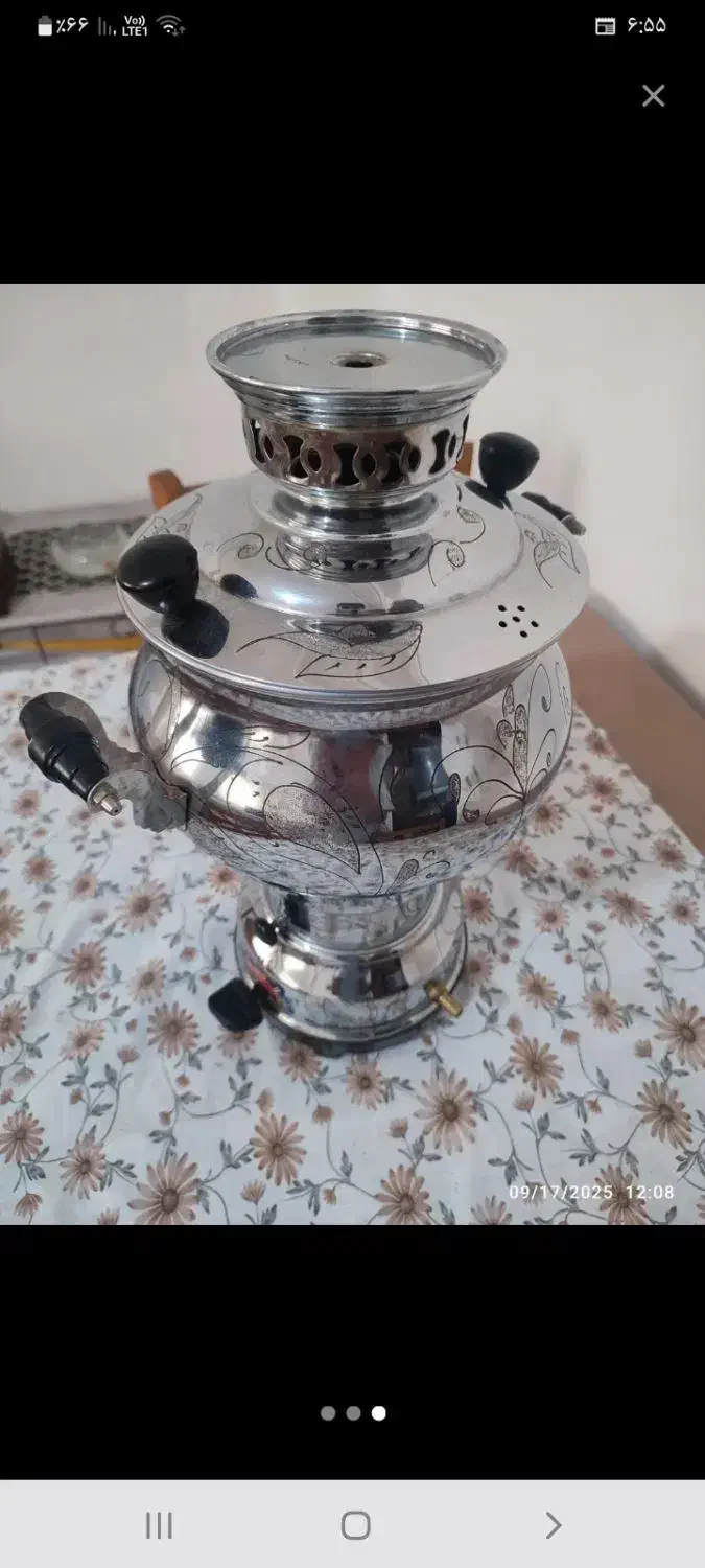 دوچرخه ورزشی ثابت باسماور گازی|تجهیزات ورزشی|ماسال, |دیوار