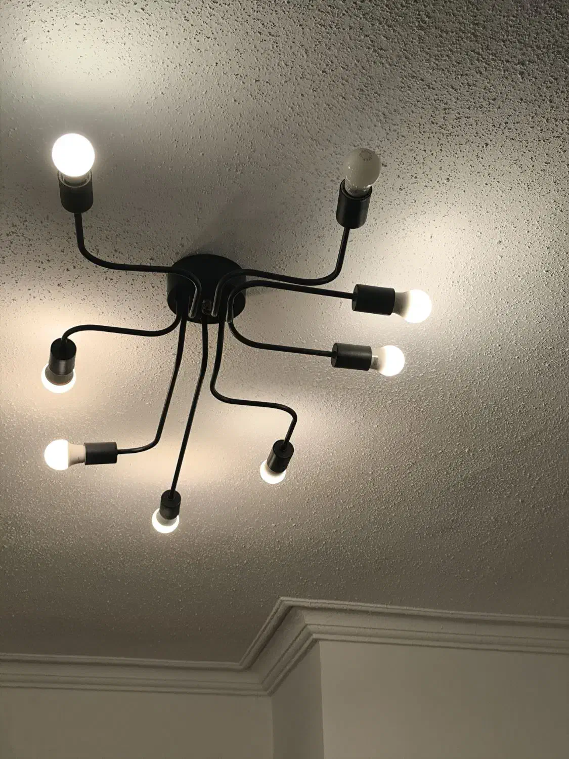 لوستر سقفی 8 شاخه|لوستر و چراغ آویز|رشت, سعدی (تختی)|دیوار