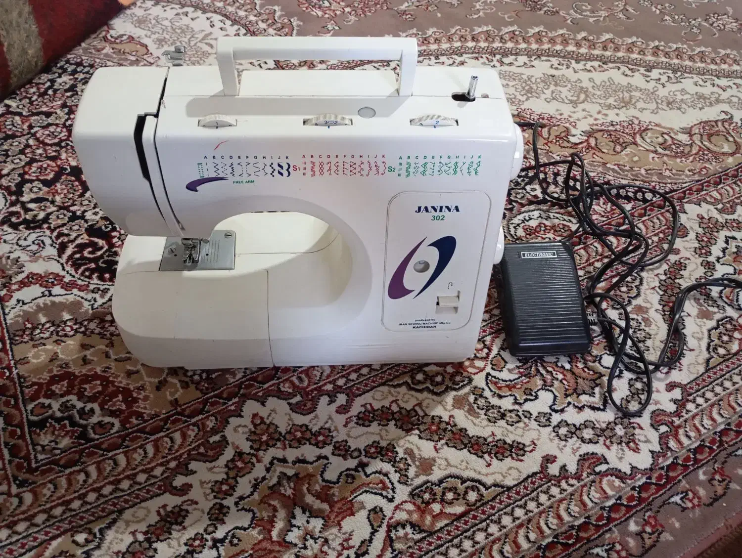 چرخ خیاطی کاچیران مدل 302|چرخ خیاطی و ریسندگی|کرمانشاه, |دیوار