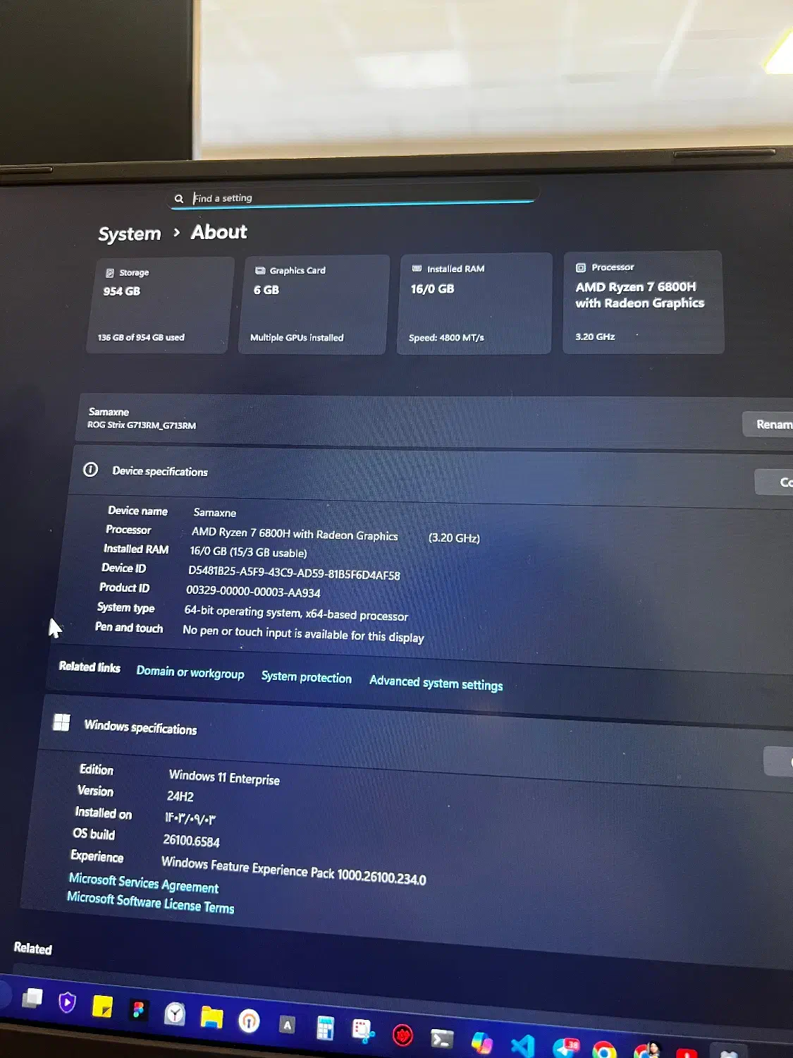 لپ تاپ گیمینگ ایسوس ROG Strix|رایانه همراه|پردیس, فاز ۱|دیوار