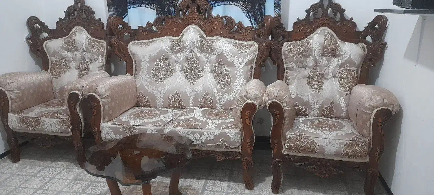 مبل سلطنتی|مبلمان خانگی و میز عسلی|شاهین‌شهر, گرگاب|دیوار