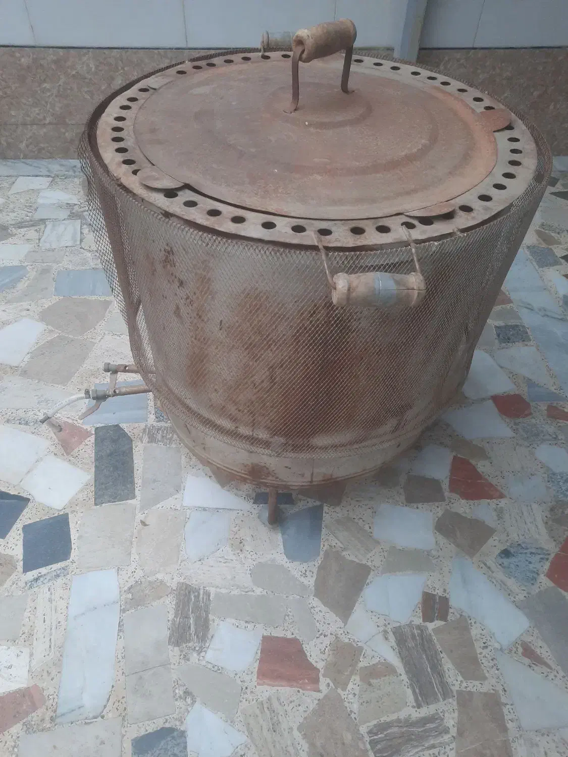 تنور گازی استوانه ای|اجاق گاز و لوازم برقی پختوپز|گنبد کاووس, |دیوار