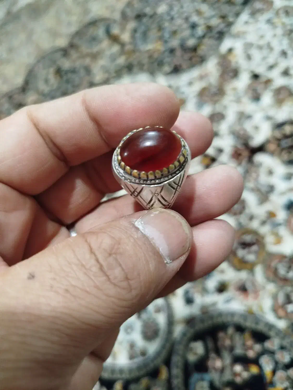 انگشتر عقیق|جواهرات|کیش, |دیوار