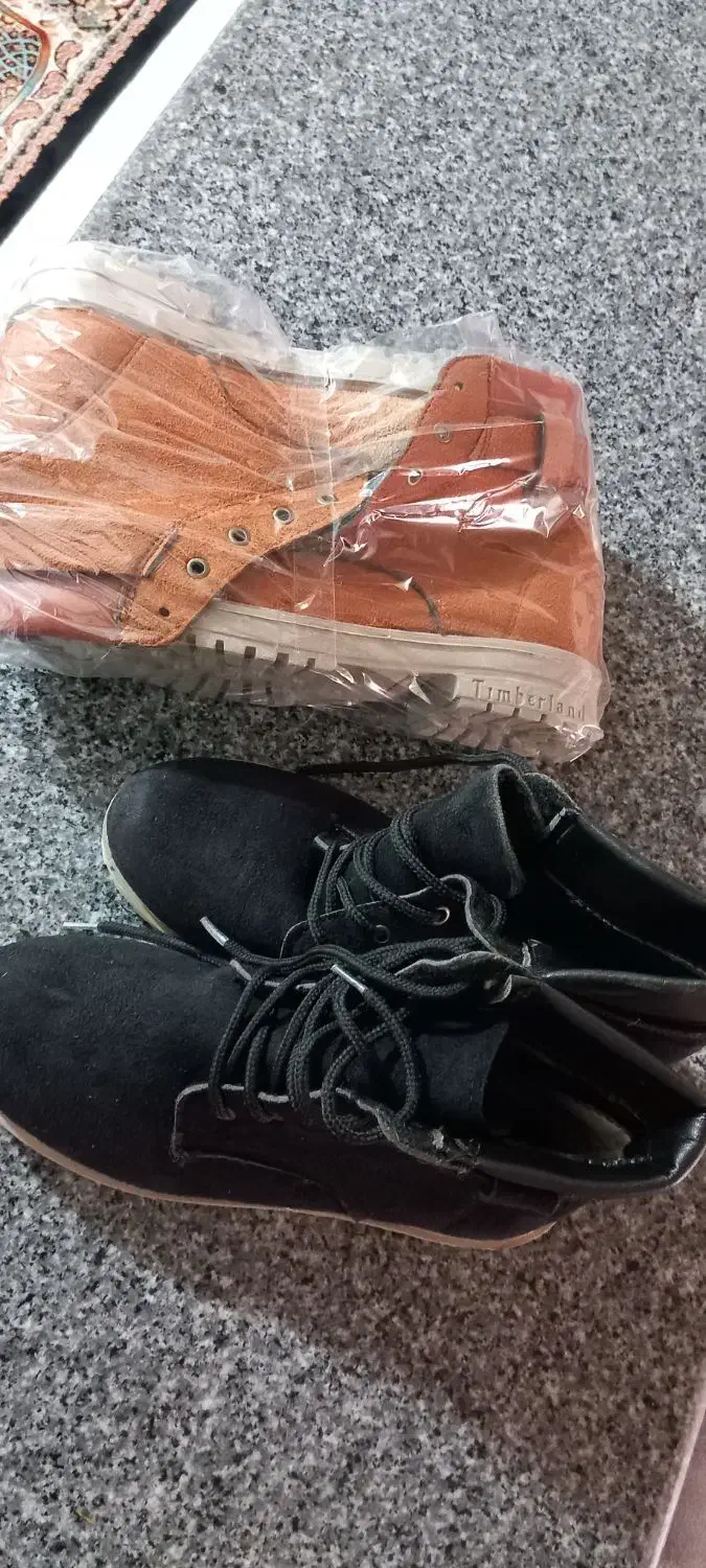 کفش زنانه ساق دارمشکی سایز۳۸قهوه ای ۳۷|کیف، کفش، کمربند|زنجان, |دیوار