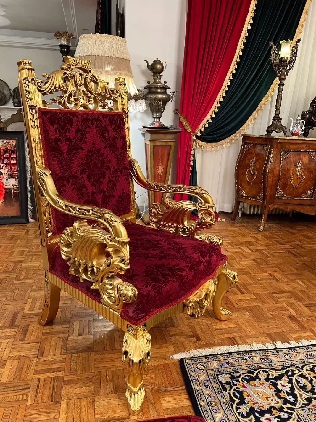 سرویس مبلمان و غذاخوری سلطنتی برند استیل برلیان|مبلمان خانگی و میز عسلی|تهران, تهرانپارس جنوبی|دیوار