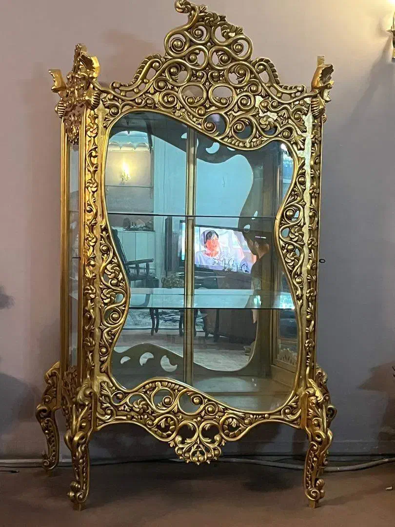 فروش فوری بوفه طلایی|بوفه، ویترین، کنسول|تهران, شهرک آزمایش|دیوار