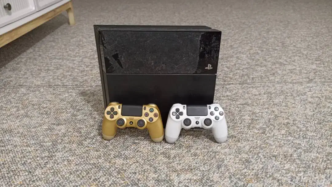 یک عدد ps4 فت حافظه ۵۰۰ گیگ|کنسول، بازی ویدئویی و آنلاین|خورموج, |دیوار